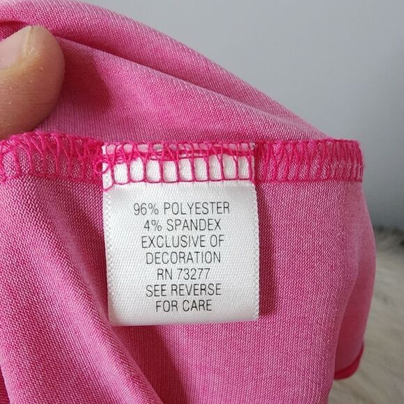 Apt 9 sundress pink print woman's size L summer beach - Picture 6 of 6